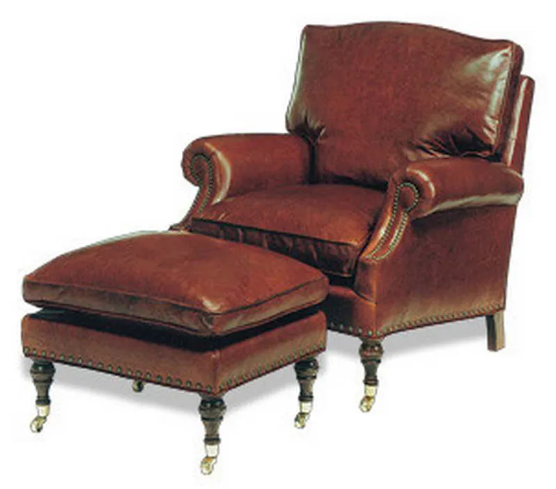 McKinley Leather 350 Stanton Ottoman McKinley Leather 350 Stanton Ottoman