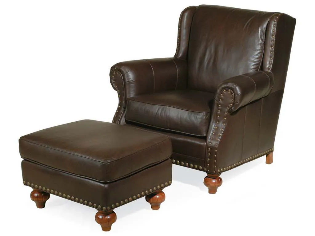 McKinley Leather 3900  Ulysses Ottoman