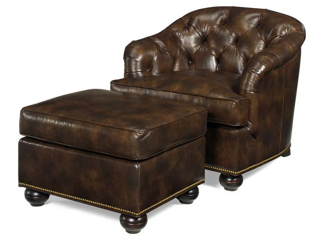 McKinley Leather 3930  Leather Ottoman
