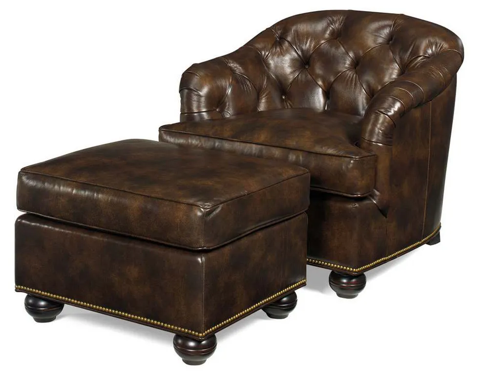 McKinley Leather 3930 Leather Ottoman McKinley Leather 3930 Leather Ottoman