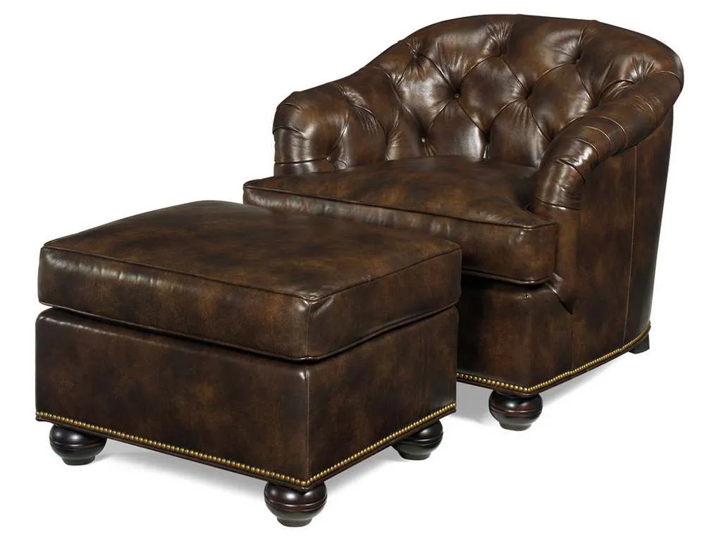 McKinley Leather 3930 Leather Ottoman McKinley Leather 3930 Leather Ottoman