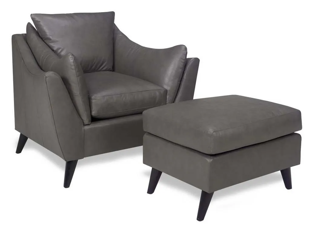 McKinley Leather 4170  Olivia Ottoman