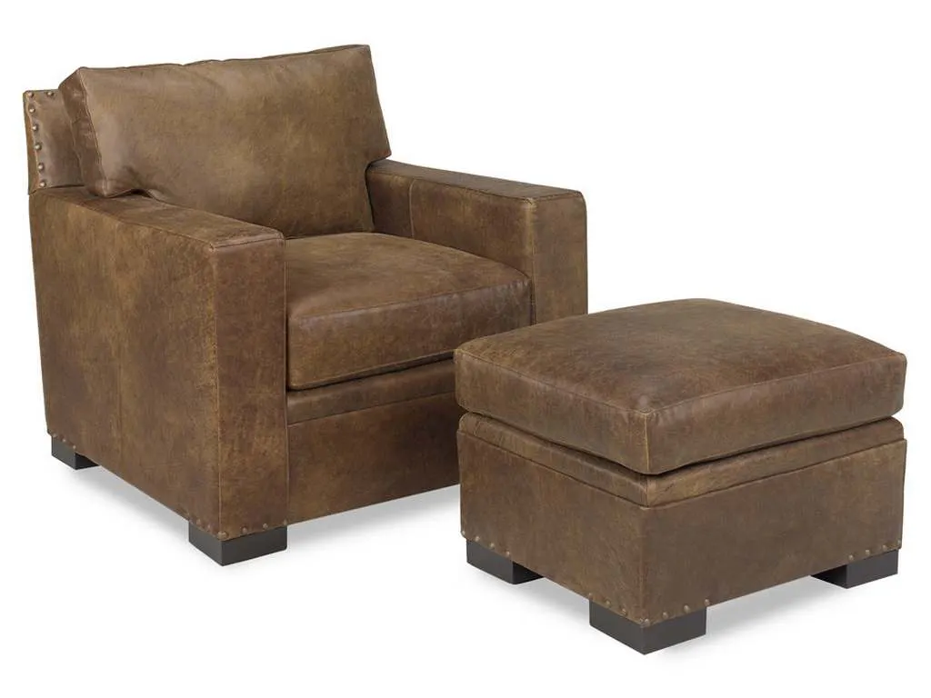 McKinley Leather 4200 Franklin Ottoman McKinley Leather 4200 Franklin Ottoman