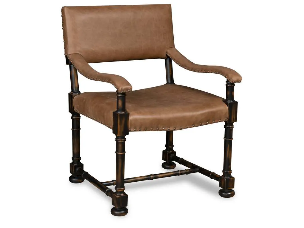 McKinley Leather 518-A  McGehee Arm Chair
