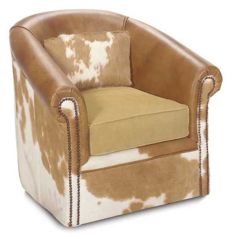 McKinley Leather 234-S Marshall Barrel with Swivel Chair McKinley Leather 234-S Marshall Barrel with Swivel Chair