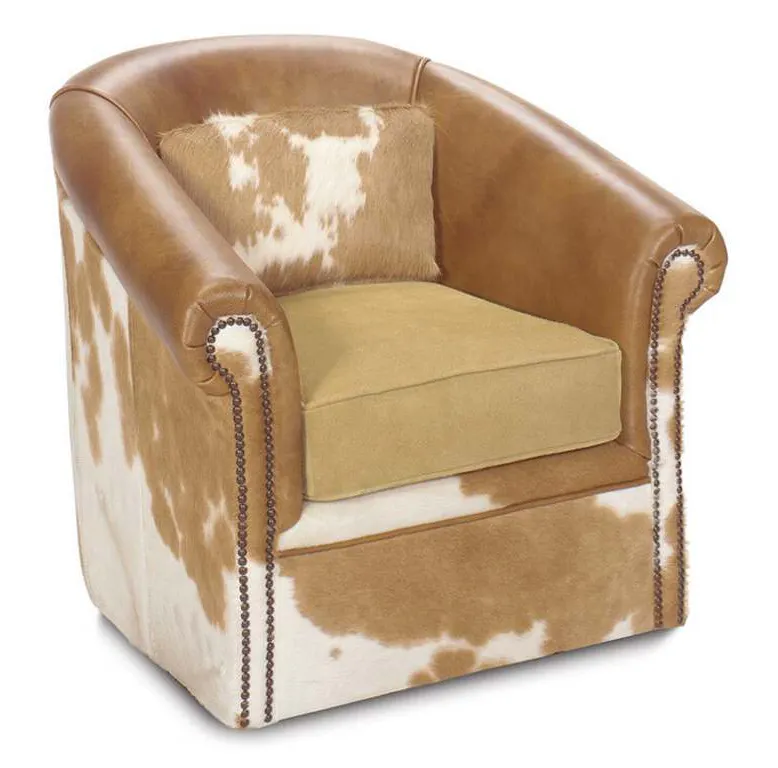 McKinley Leather 234-S Marshall Barrel with Swivel Chair McKinley Leather 234-S Marshall Barrel with Swivel Chair