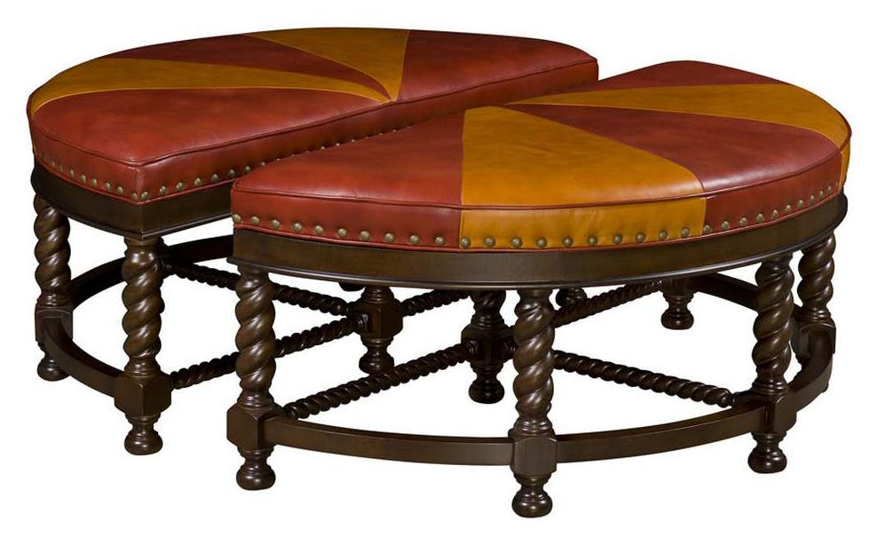 McKinley Leather 512 J Neal Demilune Benches McKinley Leather 512 J Neal Demilune Benches