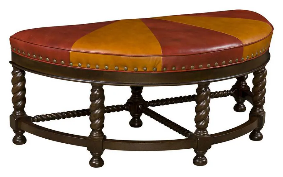 McKinley Leather 512 J Neal Demilune Benches McKinley Leather 512 J Neal Demilune Benches