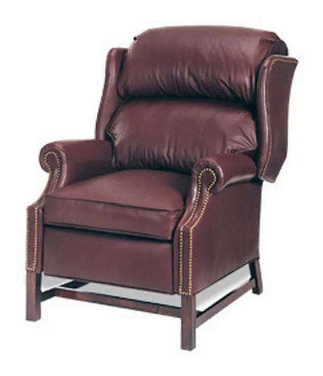 McKinley Leather 51 Odell Chippendale Recliner McKinley Leather 51 Odell Chippendale Recliner