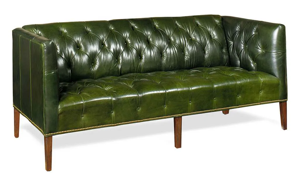 McKinley Leather 2624 Prescott Tufted Shelter Sofa McKinley Leather 2624 Prescott Tufted Shelter Sofa