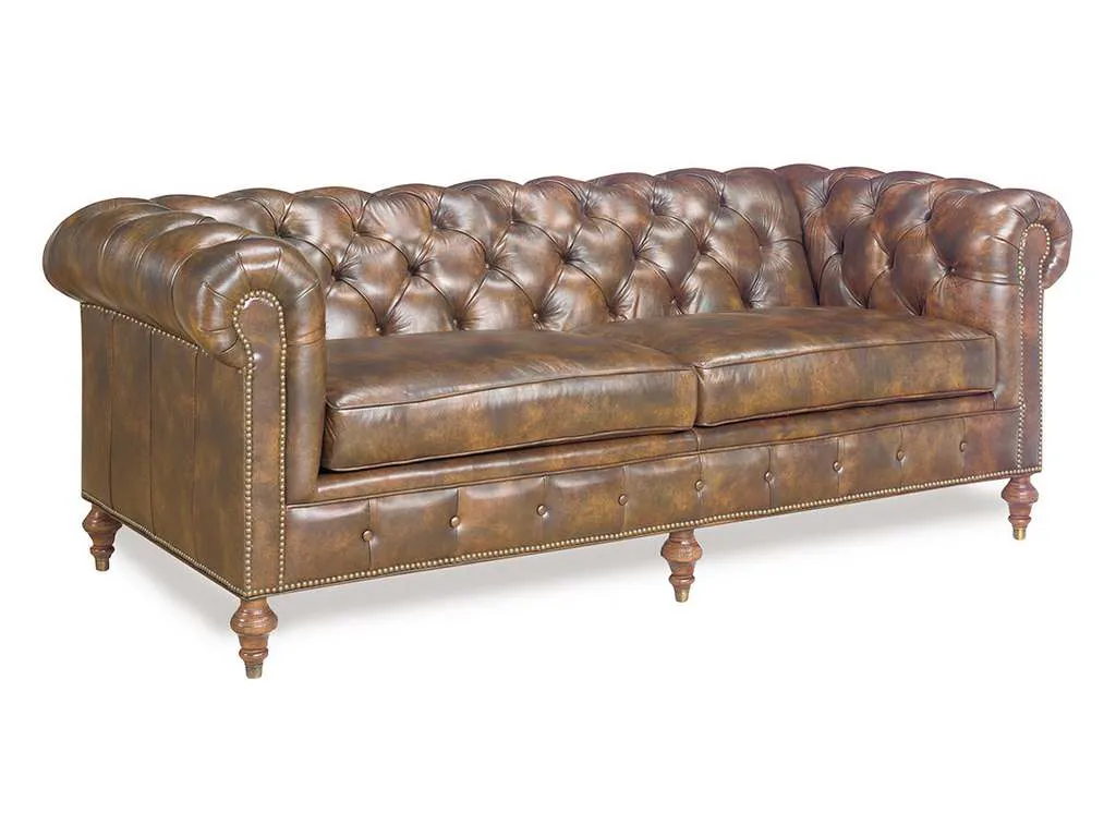 McKinley Leather 3276  Monticello Studio Sofa