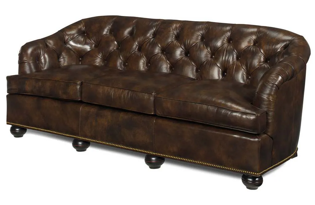 McKinley Leather 3934 Leather Sofa with Tufted Back McKinley Leather 3934 Leather Sofa with Tufted Back