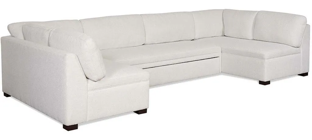 McKinley Leather 2855 Bennett Sectional with Trundle Sleeper McKinley Leather 2855 Bennett Sectional with Trundle Sleeper