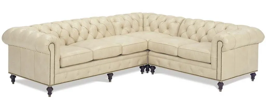McKinley Leather 3285-3L Monticello Chesterfield Left Arm Facing Sofa McKinley Leather 3285-3L Monticello Chesterfield Left Arm Facing Sofa
