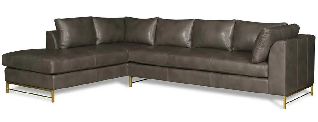 McKinley Leather 5295  Ansley Sectional