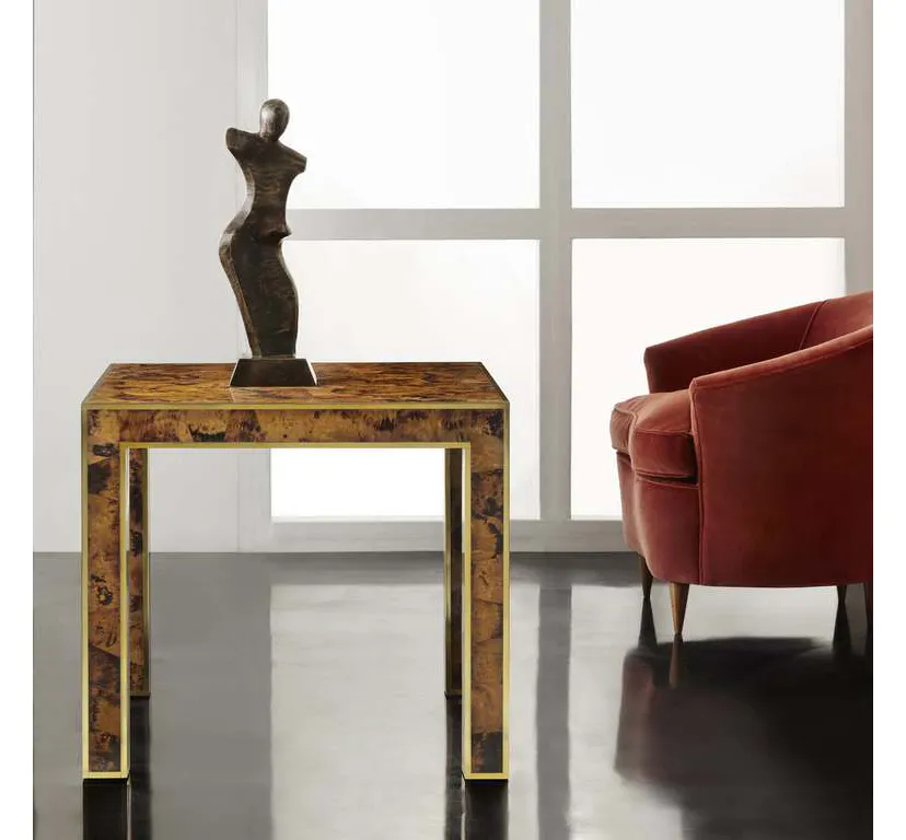 Modern History MH1046F04 Brice End Table Toffee Penshell Modern History MH1046F04 Brice End Table Toffee Penshell