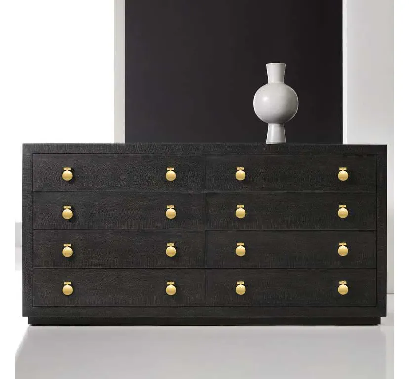 Modern History MH1114F02 Mirage Dresser Black Lacewood Modern History MH1114F02 Mirage Dresser Black Lacewood
