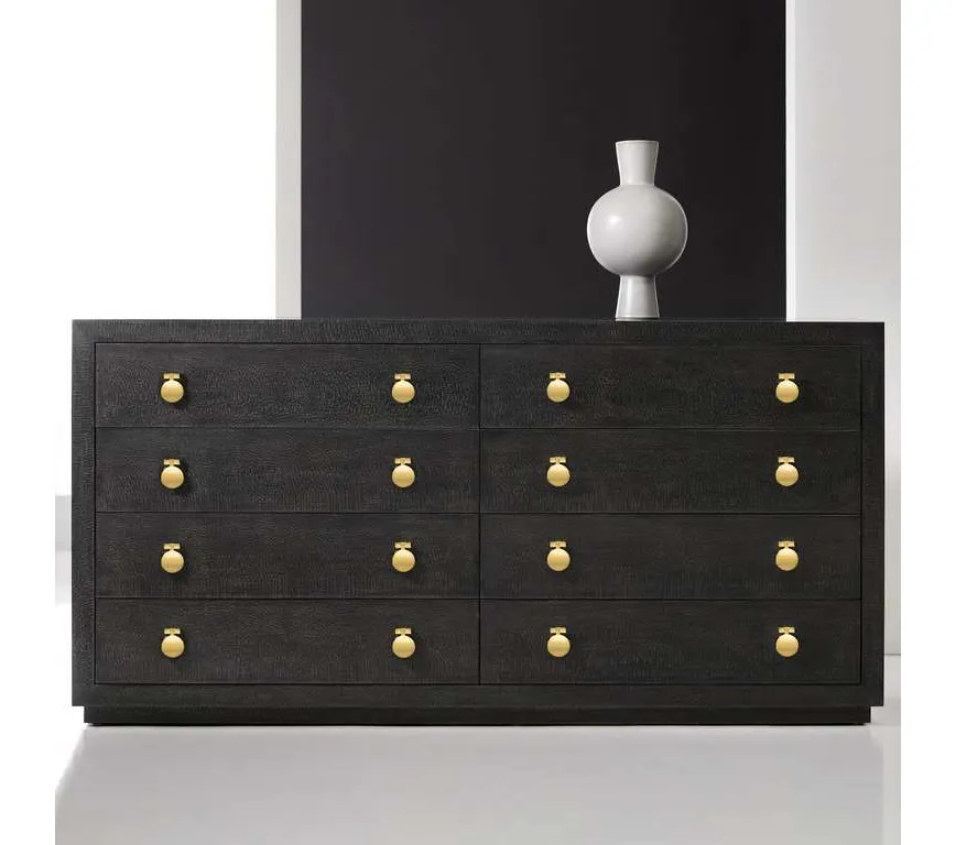 Modern History MH1114F02 Mirage Dresser Black Lacewood Modern History MH1114F02 Mirage Dresser Black Lacewood