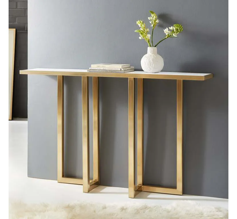 Modern History MHX-07 Metal and Acrylic Console Modern History MHX-07 Metal and Acrylic Console