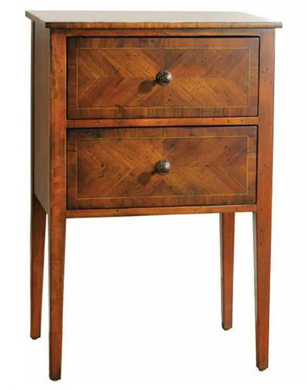 Modern History MH082F01 Continental Two Drawer Stand Modern History MH082F01 Continental Two Drawer Stand