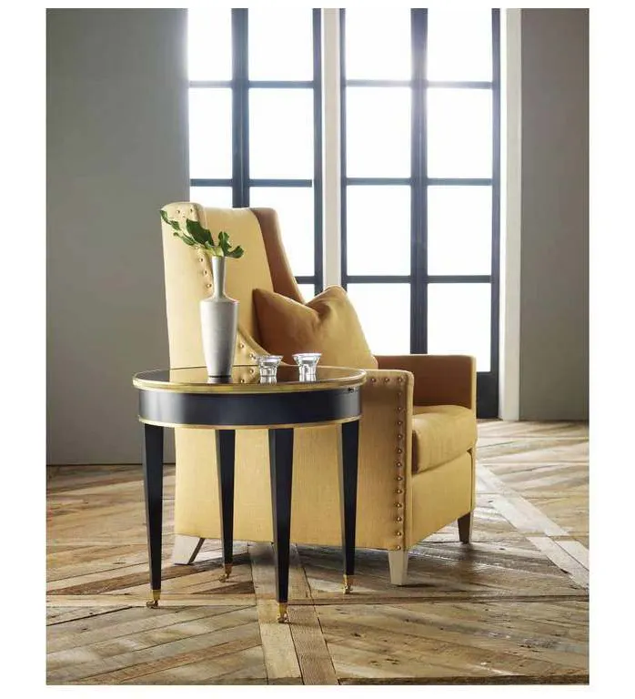 Modern History MH471F02 Tuxedo End Table Grey Sycamore Modern History MH471F02 Tuxedo End Table Grey Sycamore