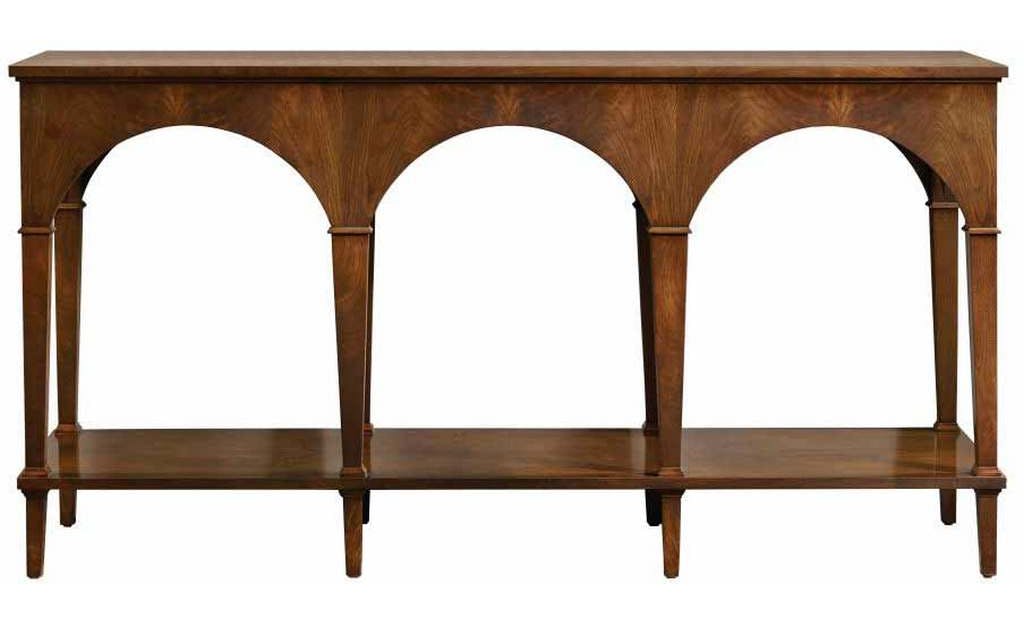 Modern History MH662F01 Triple Classical Console With Shelf Modern History MH662F01 Triple Classical Console With Shelf