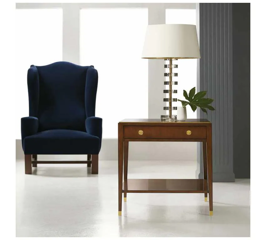 Modern History MH1019F01 Cherry Italian End Table Modern History MH1019F01 Cherry Italian End Table
