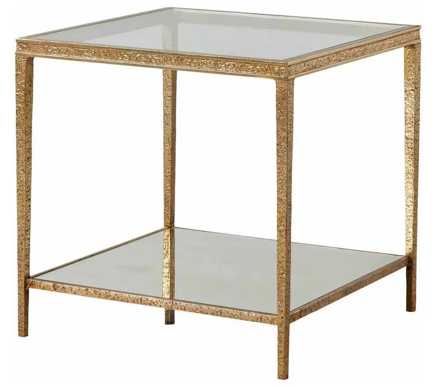 Modern History MH1028F03 Sculpture Square End Table Modern History MH1028F03 Sculpture Square End Table