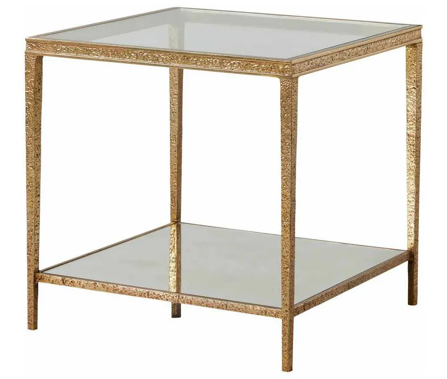 Modern History MH1028F03 Sculpture Square End Table Modern History MH1028F03 Sculpture Square End Table