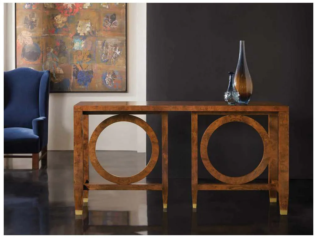 Modern History MH1051F02 Moab Console Walnut Burl Modern History MH1051F02 Moab Console Walnut Burl