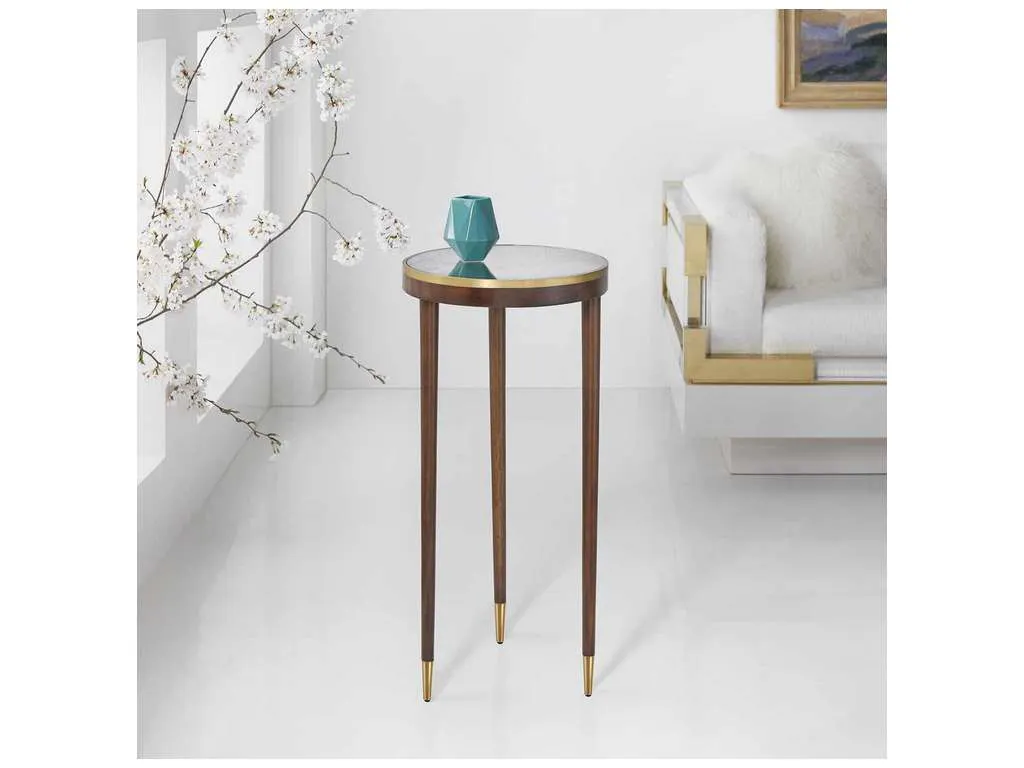 Modern History MH1091F01  Lyon Spot Table Walnut