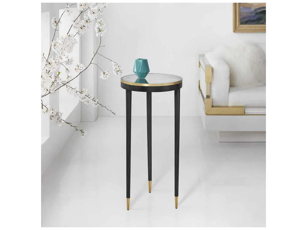 Modern History MH1091F02  Lyon Spot Table Ebony