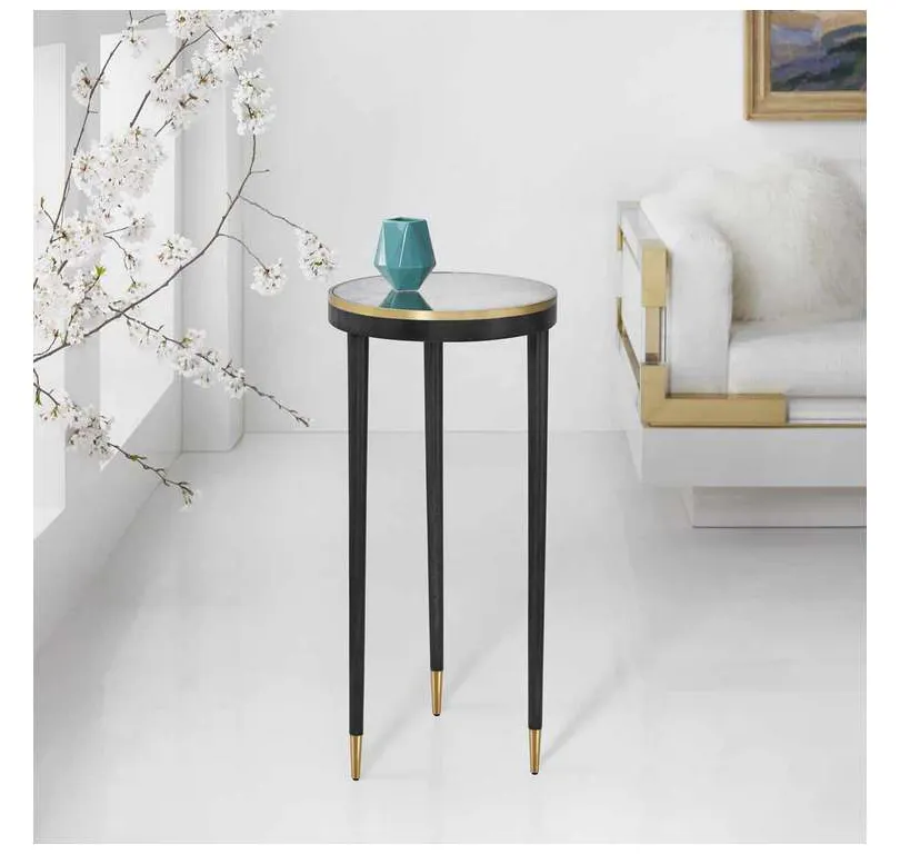Modern History MH1091F02 Lyon Spot Table Ebony Modern History MH1091F02 Lyon Spot Table Ebony