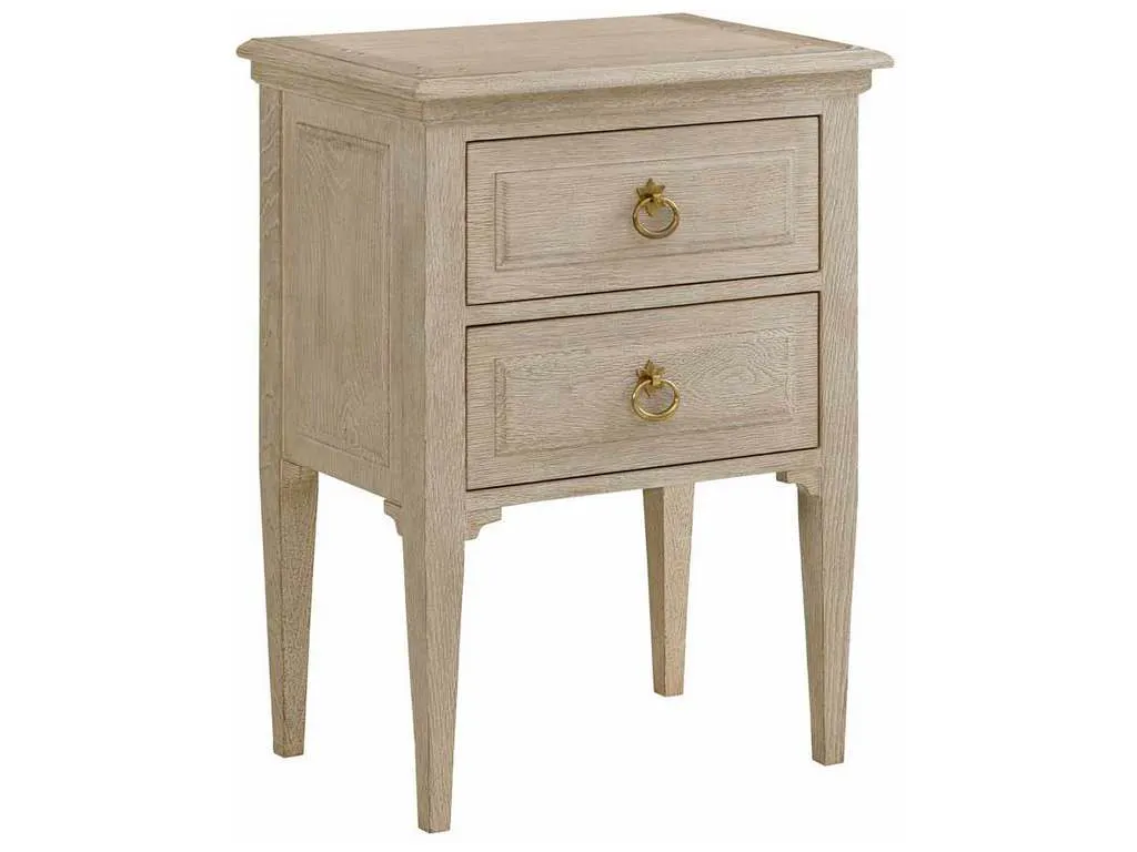 Modern History MH1104F01  Weathered Oak Bedside 24 inch