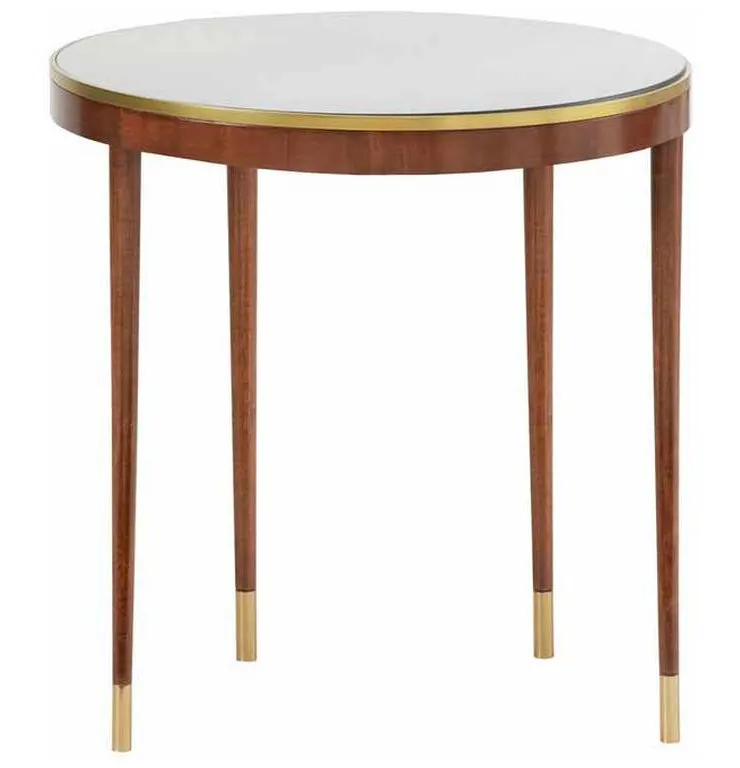 Modern History MH1105F01 Lyon End Table Walnut Modern History MH1105F01 Lyon End Table Walnut