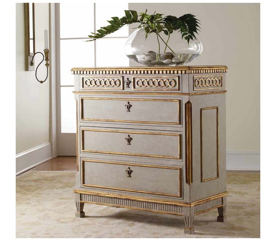 Modern History MH275F01 Painted Regency Chest Modern History MH275F01 Painted Regency Chest