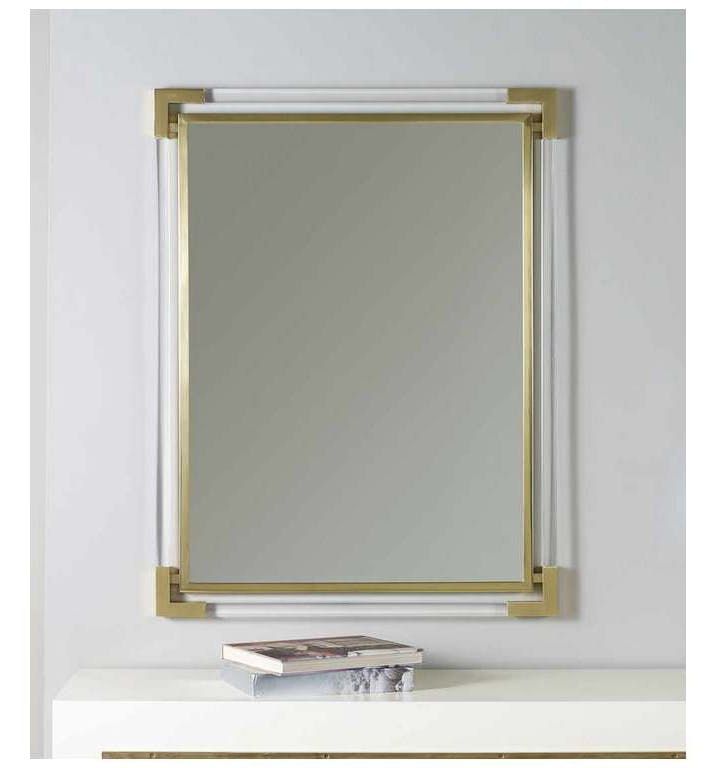 Modern History MH701F01 Brass Mirror With Plexi Modern History MH701F01 Brass Mirror With Plexi
