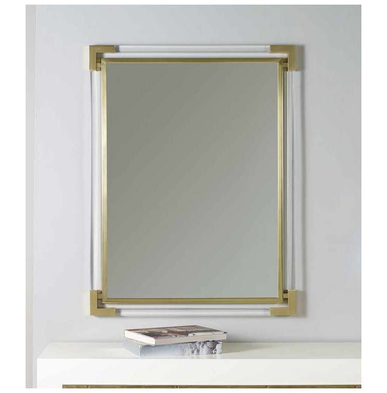 Modern History MH701F01 Brass Mirror With Plexi Modern History MH701F01 Brass Mirror With Plexi