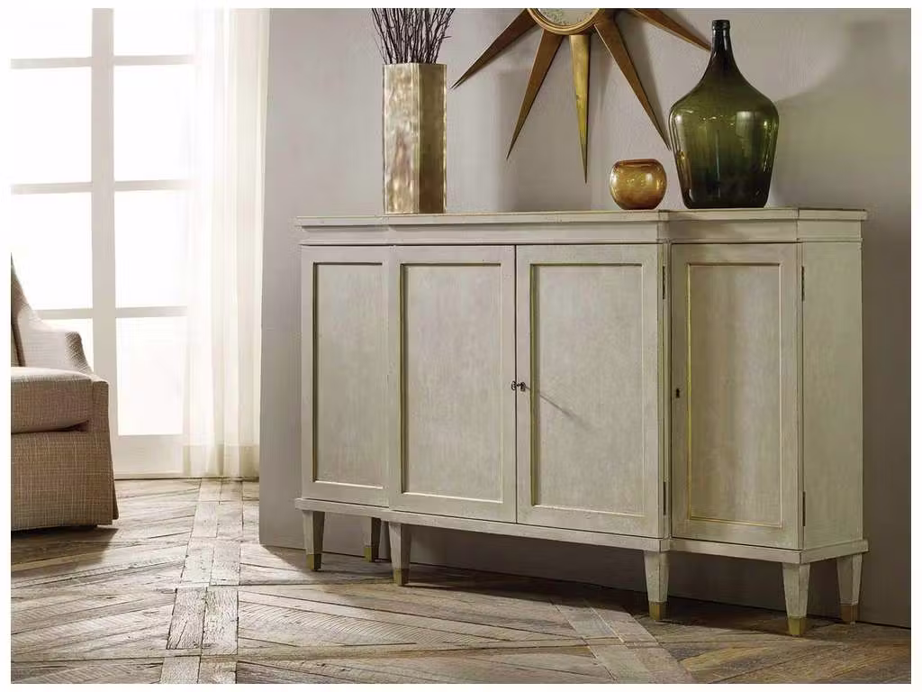 Modern History MH722F01 Gustavian Breakfront Cabinet Modern History MH722F01 Gustavian Breakfront Cabinet
