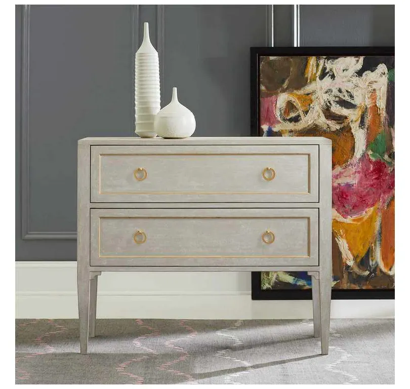 Modern History MH888F01 Gustavian Two Drawer Chest Modern History MH888F01 Gustavian Two Drawer Chest