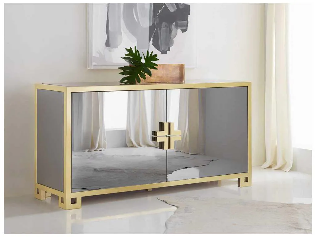 Modern History MH904F01 Smoked Mirror Credenza Modern History MH904F01 Smoked Mirror Credenza