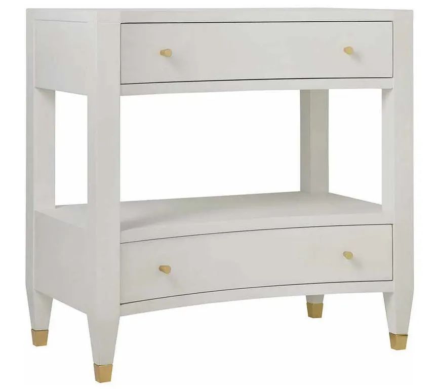 Modern History MH964F01 White Linen Nightstand Modern History MH964F01 White Linen Nightstand