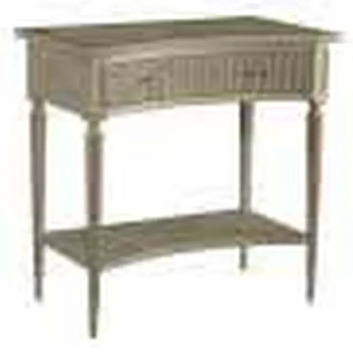 Modern History MH617F01 Ribbed Bedside Table Antique Grey Modern History MH617F01 Ribbed Bedside Table Antique Grey
