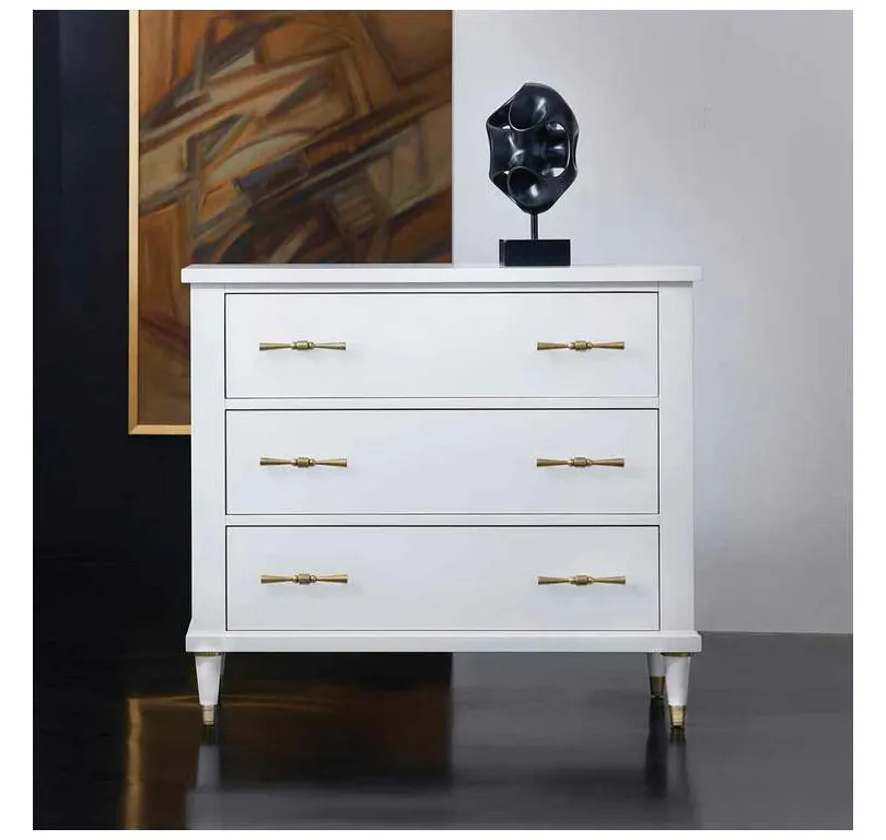 Modern History MH1137F02 Klein Chest White Modern History MH1137F02 Klein Chest White