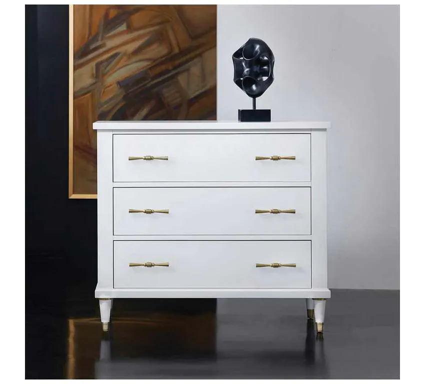 Modern History MH1137F02 Klein Chest White Modern History MH1137F02 Klein Chest White