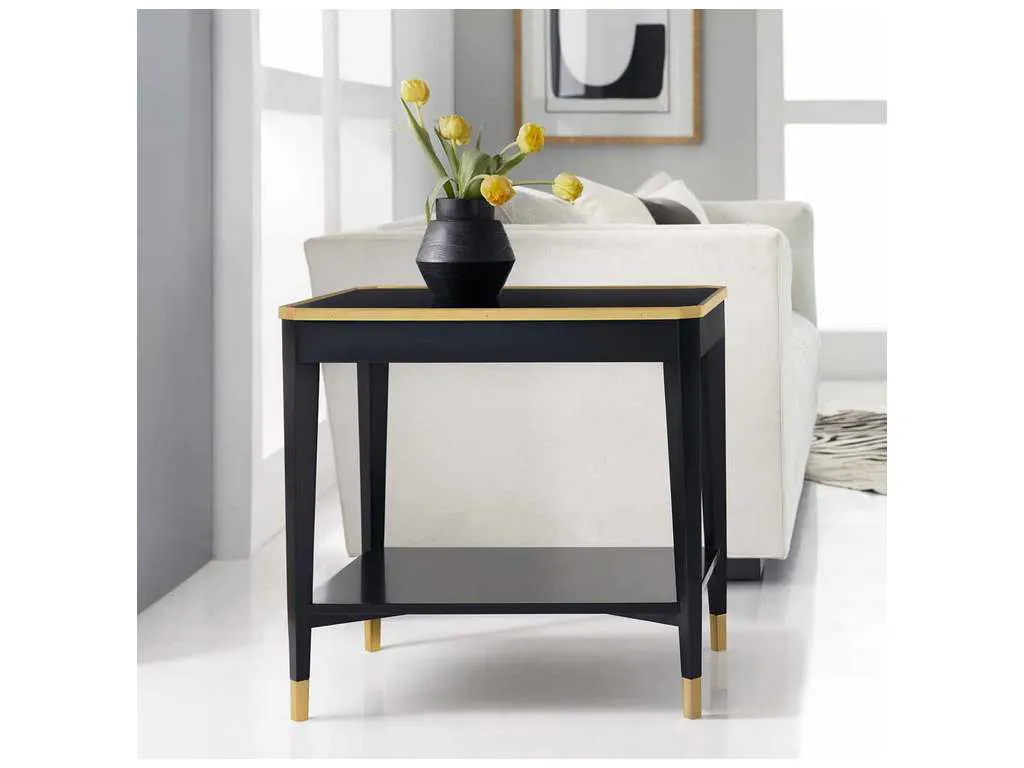 Modern History MH1151F02  Wilson End Table Ebony