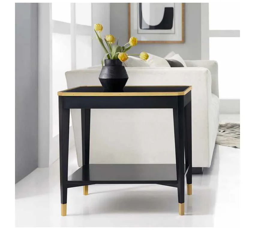 Modern History MH1151F02 Wilson End Table Ebony Modern History MH1151F02 Wilson End Table Ebony