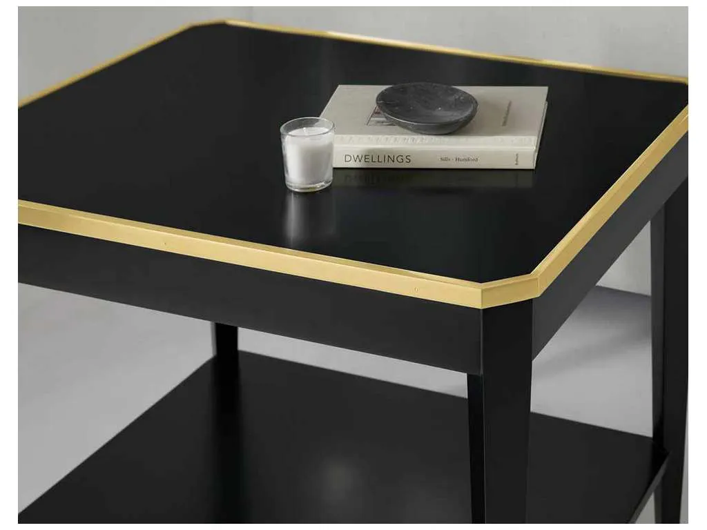 Modern History MH1151F02 Wilson End Table Ebony Modern History MH1151F02 Wilson End Table Ebony