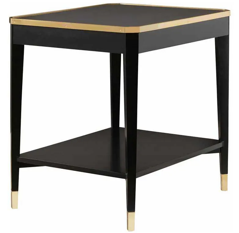 Modern History MH1151F02 Wilson End Table Ebony Modern History MH1151F02 Wilson End Table Ebony