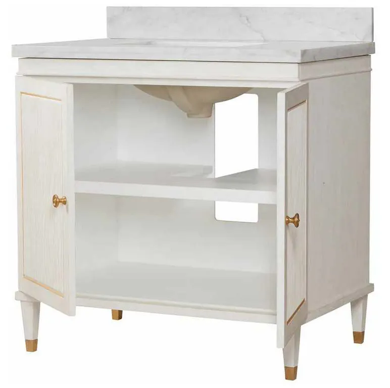 Modern History MHV-003 Sweedish Reeded Vanity Modern History MHV-003 Sweedish Reeded Vanity